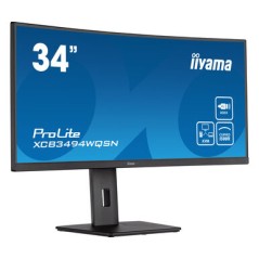 iiyama 34" ETE UW Monitor - Exceptional Visual Quality & Immersive Experience - XCB3494WQSN-B5